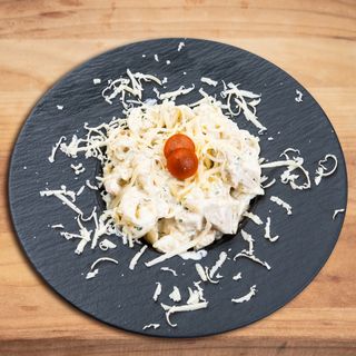 Mamino pile(Alfredo di pollo)