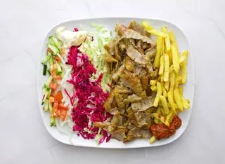 Kebab no Prato