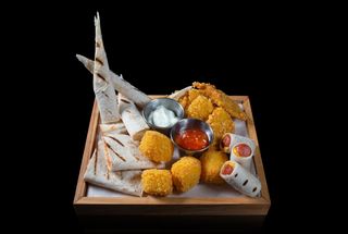 Дошка гарячих закусок до пива