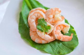 Langostinos Con Cilantro (Ración)