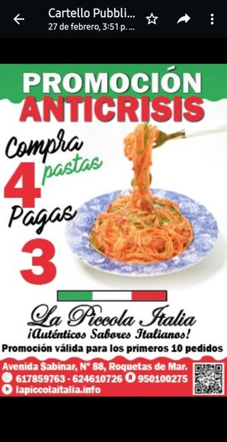 Promocion Anticrisis 