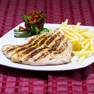 Ručak porcija - punjeni batak na žaru