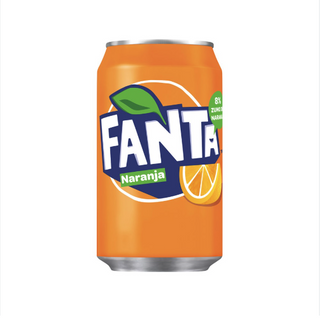 Fanta Naranja lata 330ml.