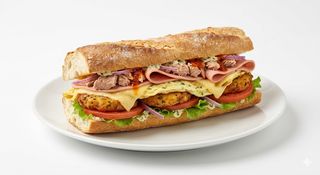 Ma39ouda Omelette fromage lanchone Thon