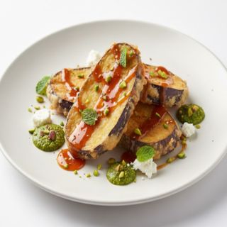 Berenjena abuñuelada