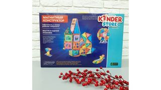 Магнитный конструктор 80 деталей