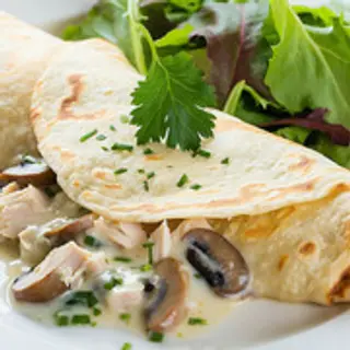 Crepe Poulet A La Creme
