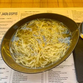 Rosołek bez "zielonego" z samym makaronem