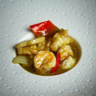 Gamberi al Curry