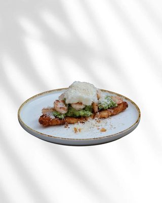 Croissant Con Aguacate Y Gambas