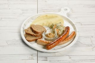 Колбаски с квашеной капустой