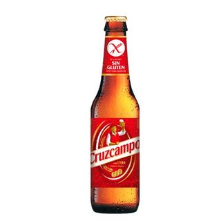 Cerveza Cruzcampo Celiacos