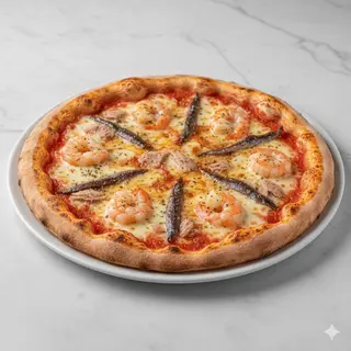 Pizza De Frutti Di Mare Mediana
