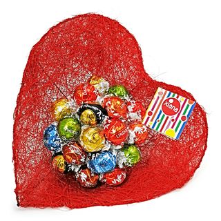 Ramo Corazón Lindt Chocoleche
