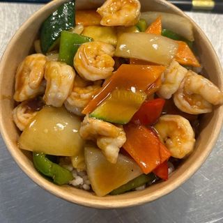 Gamberi con verdure Don (piccolo)