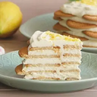 Tarta De Limón Con Galletas