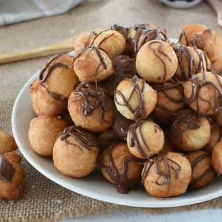 Zeppole con Nutella
