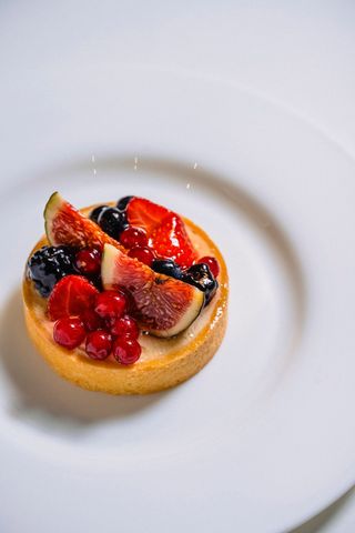 Tarta Vanilie cu Fructe