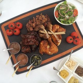 One Meat Platter