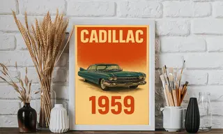 პოსტერი(cadillac)