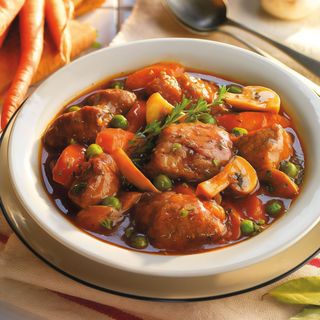 Ternera Con Champiñones