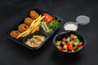 Platou falafel