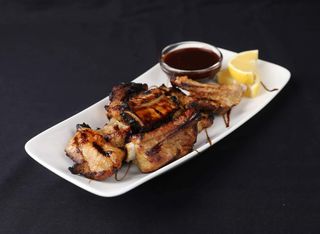 Свински ребърца със сос барбекю 