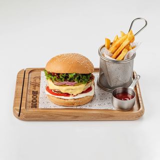 Бургер меню куриный