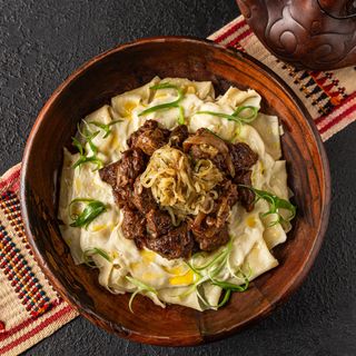 "Нан салма с куырдаком"