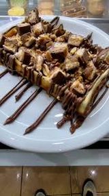 Gaufre Nutella Snickers