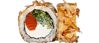 Рол Камікадзе з копченим лососем (235г)