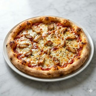 Pizza Kebab De Pollo (28 Cm.)