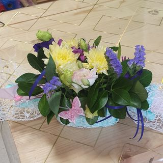 Аранжировка-"бонбон мента "