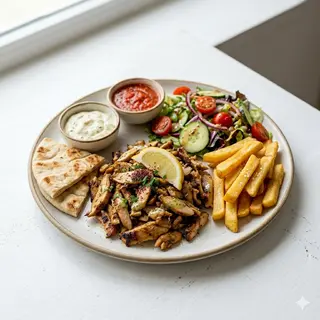 Plato De Shawarma