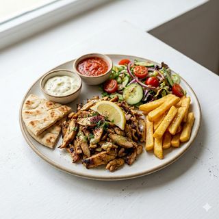 Plato De Shawarma