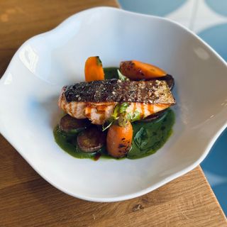 Філе лосося аля "Аква пацца"