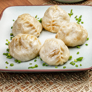 Манты с мясом