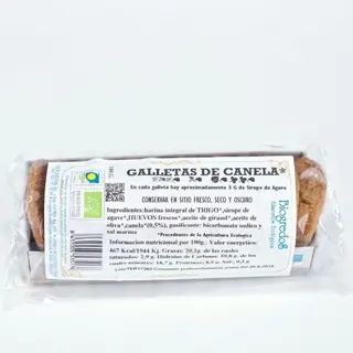 Galletas De Canela Biogredos 180Gr