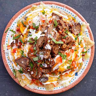 Nachos con Luismi