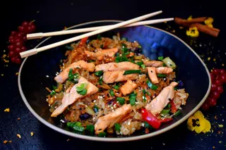 Wok Orez Somon Sos Teriyaki