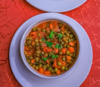 Creamy Minji (Green Peas) side