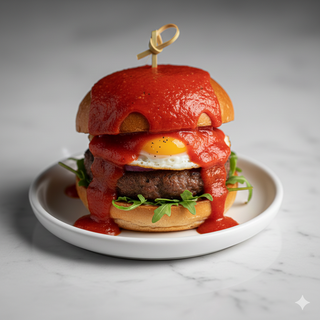 Mini Burger Salsa De Pimienta