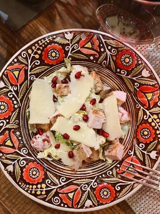 Салат Цезарідзе з індичкою (250г)