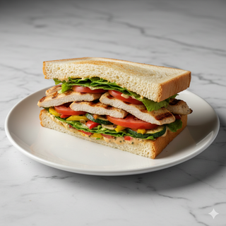 Tostada De Pollo Completo