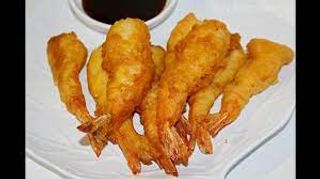 Golden Fried Prawns