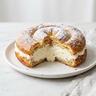 Ensaimada Con Nata