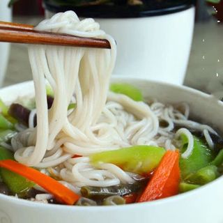 Sopa De Fideos Arroz Con Costilla