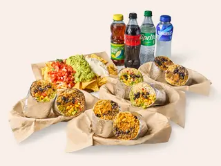 Combo para 4 con Nachos