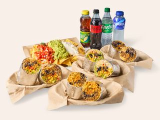 Combo para 4 con Nachos