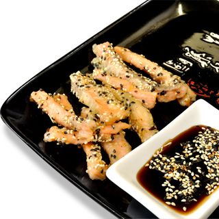 Темпура з лососем(100г)